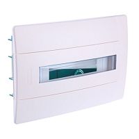 Бокс пластиковый Legrand Practibox ЩРВ-П-12 (225x334x103мм) IP40 белая дверь картинка 